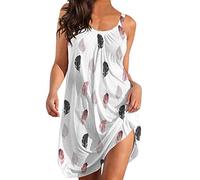 Vestido Verano Mujer Manga Corta Vestido De Verano Manga Corta Vestido De Estar por Casa Vestidos De Bodas Invitada Vestido Largo Verano Tirantes # Vestidos De Flores Mujer Elegantes