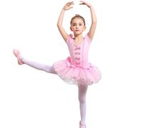 Vestido Verano NiñA 2 AñOs,Vestido De Tutú De PráCtica De Ballet CláSico para NiñAs Elegante Leotardo con Falda para Entrenamiento De Bailarina