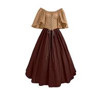 Vestido vintage de los años 50 para mujer, manga 3/4, cuello cuadrado, acampanado, vintage, cóctel, invitada de boda, fiesta de graduación, vestido de fiesta de los años 50, cuello cuadrado, talla L