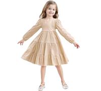 Vestido vintage para niña, vestidos de niño, bebé, cumpleaños, elegante, vestido de comunión, carnaval, encaje, plisado, traje de noche en Tullerobe suave, ropa para bailes de vestir