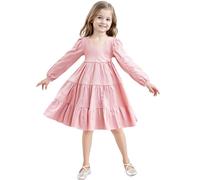 Vestido vintage para niña, vestidos de niño, bebé, cumpleaños, elegante, vestido de comunión, carnaval, encaje, plisado, traje de noche en Tullerobe suave, ropa para bailes de vestir