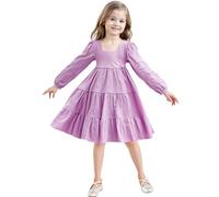 Vestido vintage para niña, vestidos de niño, bebé, cumpleaños, elegante, vestido de comunión, carnaval, encaje, plisado, traje de noche en Tullerobe suave, ropa para bailes de vestir