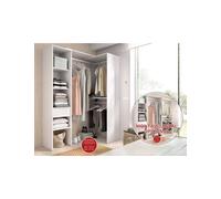 Vestidor doble SUIT DEKIT montaje lineal o rincon blanco