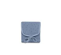 Vestidor Plastificado Muselina PUNTOS en color petróleo · Cambiadores para bebés · 45x75 cm