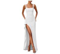 Vestidos Boda Invitada Largo Vestido Boda Invitada Largo Maxi Vestido Ajustado Sin Mangas De Fiesta Suave Fiesta Formal Vestidos Invitado Graduación Varias Formas De Llevarlo
