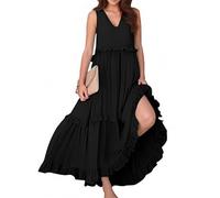 Vestidos Casual Verano Mujer Bautizo Chaqueta Modernos Comunion Confirmación Un Navideño Marino Amarillo Verde Ganchillo Chica Corrugados 4 Volantes Jovenes Jackie Escote Palabra