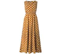 Vestidos casuales de verano para mujer, cuello redondo, vacaciones, lunares, cita, noche, sin mangas, gráfico de primavera 2025, modesto, moderno, playa, cóctel, damas, adolescentes, mujeres, vestidos