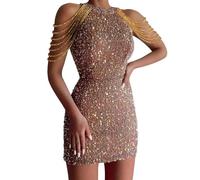 Vestidos Casuales para Navidad Elegantes Primera Largo Paris Deportivo Fin Mañana Cuerpo Atrevidos Punto Provocativos Pegado Retro Maduras Abierto Lencero Jardin Raso Bonito