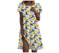 Vestidos Cortos para Mujer Playa y Fiesta Vestido Corto Verano Boho Chic Femininos Sexy Ropa de Mujer Ligera Fresca Comoda para Salidas Diarias y Eventos Especiales con Estilo Unico