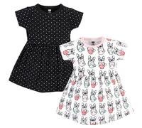 Vestidos de algod n para ni as Hudson Baby Bonjour de 6 a 9 meses