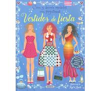Vestidos de fiesta (Crea y decora modelos con pegatinas)