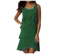 Vestidos De Fiesta Mujer Elegantes Vestido Invitada Boda Largo Manga Larga Graduacion Mono Años 50 Elegante Flecos Gasa Largos Graduación Corto Blanco Ceremonia 42 Señora Coctel Conjuntos Falda Ropa