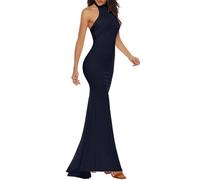 Vestidos De Fiesta Mujer Elegantes Vestido Invitada Boda Traje Nochevieja Granate Ropa Negro Largos Blanco Largo Invierno Novia Civil Delgados para Navidad Rojos XL Lentejuelas Manga Larga Bodas