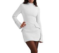Vestidos De Fiesta Primavera Invierno 2025 Mujer Elegante Juveniles Chicas Bonitos Frescos Lana 50 Tango Paginas Asimetrico Talla Retro Plisado Abierto Semi Jackie Parejas Tipos