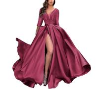 Vestidos De Fiesta Vestido Invitada Boda Ropa Primavera Trajes Manga Larga Mujer Elegantes Tallas Grandes Nochevieja Otoño Elegante Invierno Largos