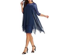 Vestidos de Fiesta y Casual - Vectry Rebajas - Vestidos para Boda y Vintage - Liso, con Cinturón y Manga Corta