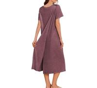 Vestidos de hospital para mujer, vestido de cirugía de hombro, ropa adaptable, batas de noche para ancianos, talla grande