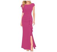 Vestidos De Mujer Vestido Ropa Otoño Trajes Elegantes Tallas Grandes Fiesta Manga Larga Largos Nochevieja Boda Invierno Primavera