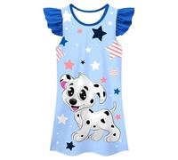 Vestidos De NiñA De 2 A 5 AñOs-Vestidos De Verano para NiñAs, Informales, con Estampado Animal, Sin Mangas, para Jugar, para NiñAs PequeñAs, CóModos Y Holgados, para Dormir, De 3 A 10 AñOs