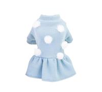 Vestidos de perro para perros pequeños y niñas, suéter de invierno para perro, ropa para cachorros, sudadera para perros y gatos, abrigo de forro polar cálido para chihuahua, ropa para mascotas