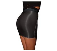 Vestidos de tubo para mujer, faldas de cintura elástica, minifalda sexy ajustada con cintura elástica y adelgazante, minifalda de verano, Negro, Altoa única