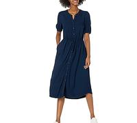 Vestidos de Verano Mujer 2022 Talla Grande Vestido evasé Poliéster wearDaily Woman Vestido Lentejuelas Corto