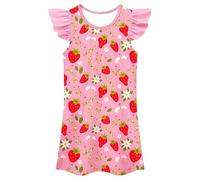 Vestidos de verano para niñas, informales, con estampado animal, sin mangas, para jugar, para niñas pequeñas, cómodos y holgados, para dormir, de 3 a 10 años Faldas Animadoras Conjunto Mujer Y Blusa