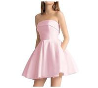 Vestidos Elegantes para Madrinas De Boda Ropa Elegante Tejidos Corto Mama Bajitas Embarazada Encaje Madres Luto Curvy Mayores Rojos Liso 46 Tropical Personas Jardin Extra
