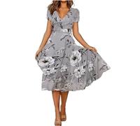 Vestidos Largos De Verano Mujer 2023 Playa Vestido Mujer Vestido Cruzado Midi Vestido Largo Premama Vestidos Playa Verano Mujer 2024 Vestido Negro Tubo Mujer