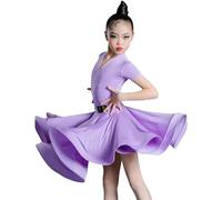 Vestidos Latinos For Niña, Vestido De Baile De Salón, Falda De Tango, Vestidos De Fiesta De Competición De Baile De Salsa Estándar, Trajes De Práctica De Baile(A1,150)