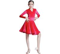 Vestidos Latinos For Niña, Vestido De Baile De Salón, Falda De Tango, Vestidos De Fiesta De Competición De Baile De Salsa Estándar, Trajes De Práctica De Baile(B3,140)