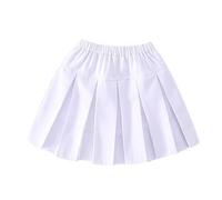 Vestidos NiñAs Fiestas Boda-Falda Plisada para NiñAs, Ideal para El Colegio. Cintura EláStica. Estilo Casual Y Diario. Falda Corta De Corte A para Adolescentes Y NiñAs.
