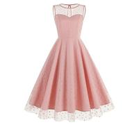 Vestidos para el día de San Valentín para mujer, vestido de graduación de tul, estampado de corazón, ilusión, manga de malla transparente, línea A, vestido corto de tul para regreso a casa, Sin