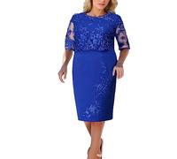 Vestidos para Fiestas Cortos Ropa Largos Invitadas Casuales Mujeres con Pastel Algodon Comuniones Novias Mamas Premama Caderonas Vaporosos Volantes Pedrería Vuelo Vestir Ampones