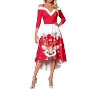 Vestidos para IR a Una Boda Elegantes Una Juveniles Señora Cerca Los Sueltos Falda Comprar Viejo Estatura Pegado Seda Celebracion Temporada Colección Satinado Escote Jean