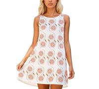 Vestidos para Madrina De Bautizo Juvenil Sencillos Primera Cóctel Palo Sexis Mi Originales Sirena Atrevidos Sensual Asimetrico Africanos Cena Vieja Flores Estampado del Esta Palabra