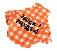 Vestidos para Mascotas a la Moda, Lindo, Cómodo, Suelto, Vestido a Cuadros para para Fiesta de Navidad, Fiesta de Halloween, Uso Diario (XS)