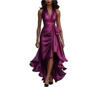Vestidos Verano Mujer 2026, Ropa Verano, Invitada Largas Fiesta 2026 Camisero Boda Vestido Vichy Mujer, Cortos Cuello V Sin Mangas Tallas Grandes Deportivo Playa Dresses Robe Ete Femme L