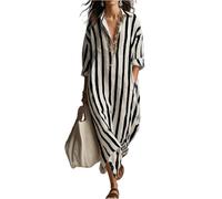 Vestidos Verano Mujer 2026, Sundress, Boho Fiesta Tallas Grandes Largas Largo Cortos Deportivo Bohemio Dresses Cuello V Manga Larga Ropa Elegante, Midi Vestidos Fiesta Mujer 2026, XXL