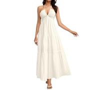 Vestidos Verano Mujer 2026, Vestidos para Playa Largos, Cortos Midi Cuello V Sin Mangas Chic Deportivo Ropa Hippie, Hawaiano Fiesta Largos 2026 Invitada Talla Grande Verano Sundress, XXL