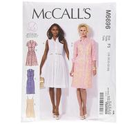 McCall's Patterns M6696 - Plantilla de costura para vestidos y combinaciones de se ora, talla F5 (16-18-20-22-24)