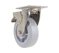 Vestil Rueda giratoria 6X2 TPR SS RIG W/freno total