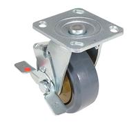 Vestil Rueda giratoria de goma 5X2 con freno