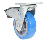 Vestil Rueda giratoria de poliuretano 6X2 con freno total