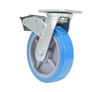 Vestil Rueda giratoria de poliuretano 8X2 con freno total