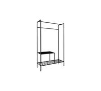 Vestuario 101x38x170 cm negro - IMALA