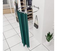 Vestuario portátil - Estación de vestidor móvil con parasol de gama alta para vestirse fácilmente sobre la marcha