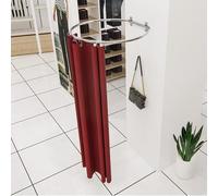 Vestuario portátil - Estación de vestidor móvil con parasol de gama alta para vestirse fácilmente sobre la marcha