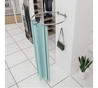 Vestuario portátil - Estación de vestidor móvil con parasol de gama alta para vestirse fácilmente sobre la marcha