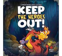Vesuvius Media - Keep The Heroes out - Boardgame -1 to 4 Players - Recommended Age 13+ - English